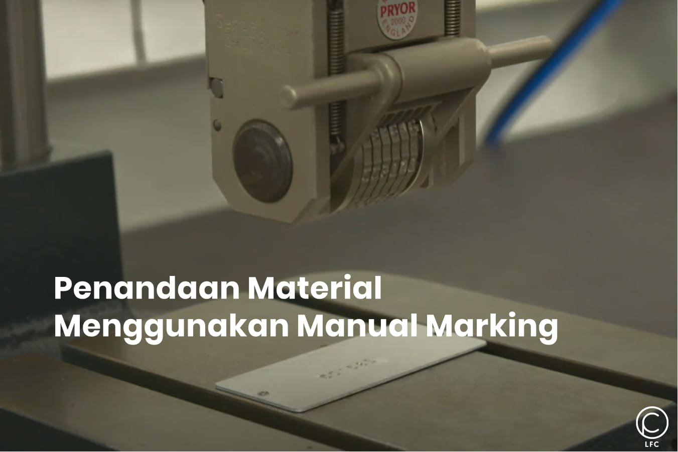 Menandai Produk dan Material Menggunakan Cara Manual